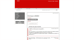 Desktop Screenshot of mamac.be